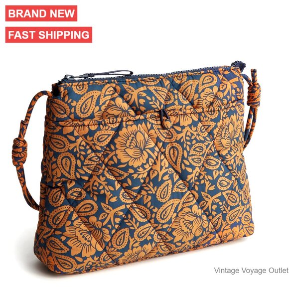 Featherweight Crossbody Bag Hobo Style Adjustable Strap 9x11x3